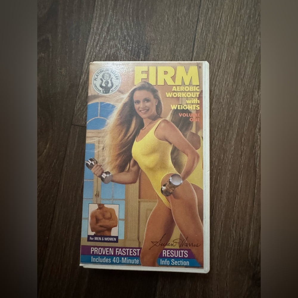 VHS The Firm Total Body Workout Sculpting Basics With Susan Harris Volume One